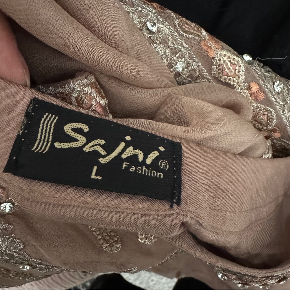 Sajni Fashion Pink Salwar Kameez Indian Desi Pakistani Outfit View 4